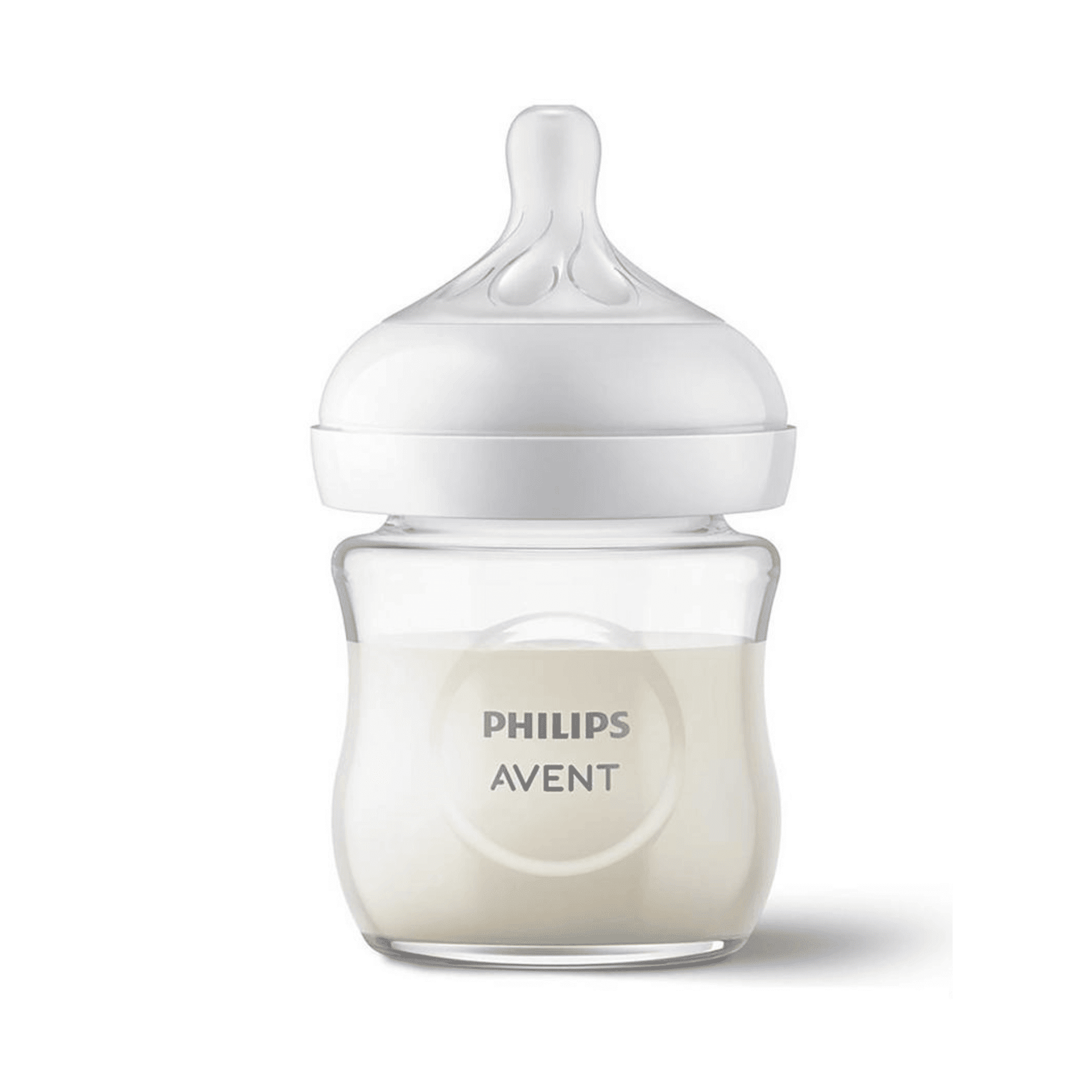 Philips Avent Natural Response 3.0 Zuigfles Glas 120ml Philips Avent Natural Response 3.0 Zuigfles Glas 120ml