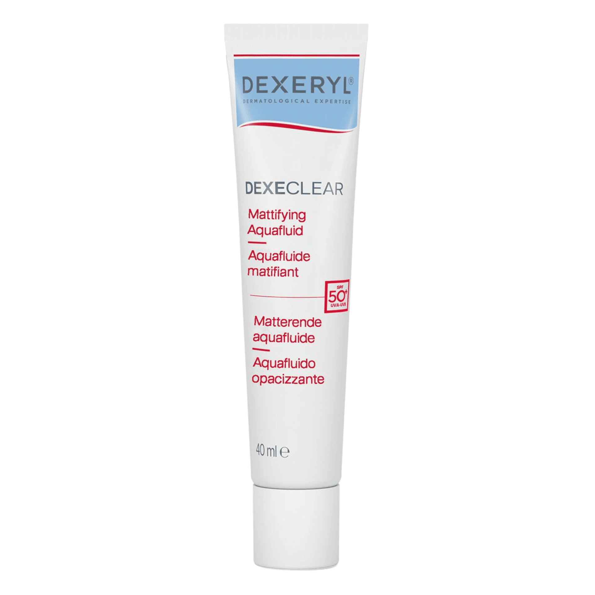 Dexeryl Dexeclear Matterende Aquafluid SPF 50+ Dexeryl Dexeclear Matterende Aquafluid SPF 50+