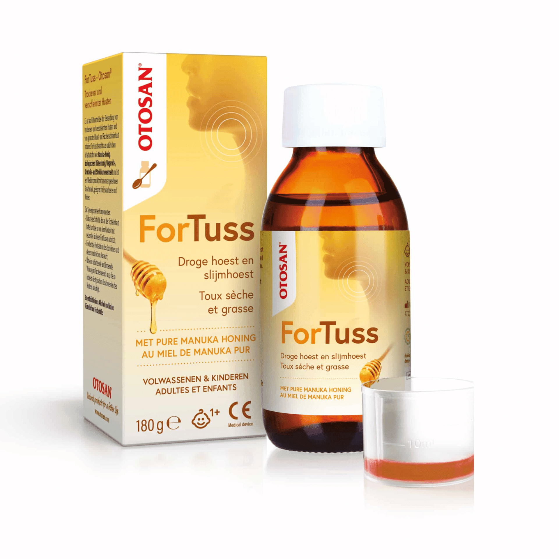 ForTuss Otosan Sirop contre la toux 180 g ForTuss Otosan Sirop contre la toux 180 g