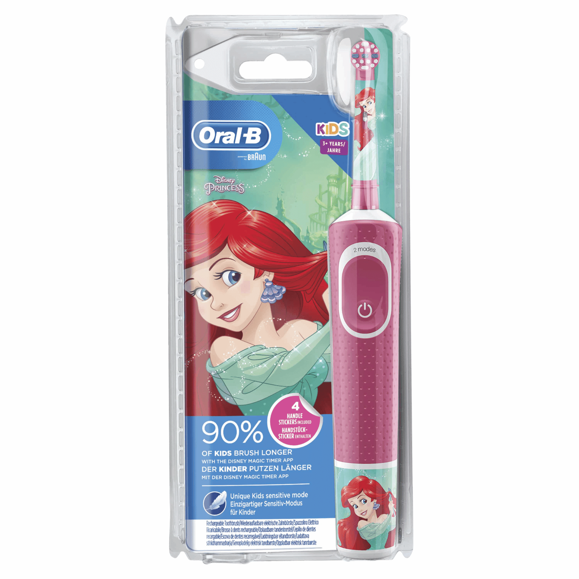 Oral B Kids D100 Princess Brosse Dent Electrique 1 set