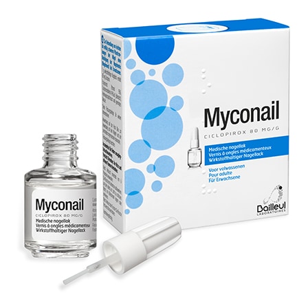 Myconail 80 mg/g Medische Nagellak Myconail 80 mg/g Medische Nagellak