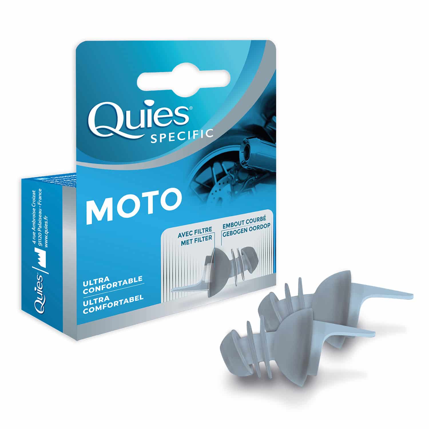 Quies Oordoppen Specific Moto