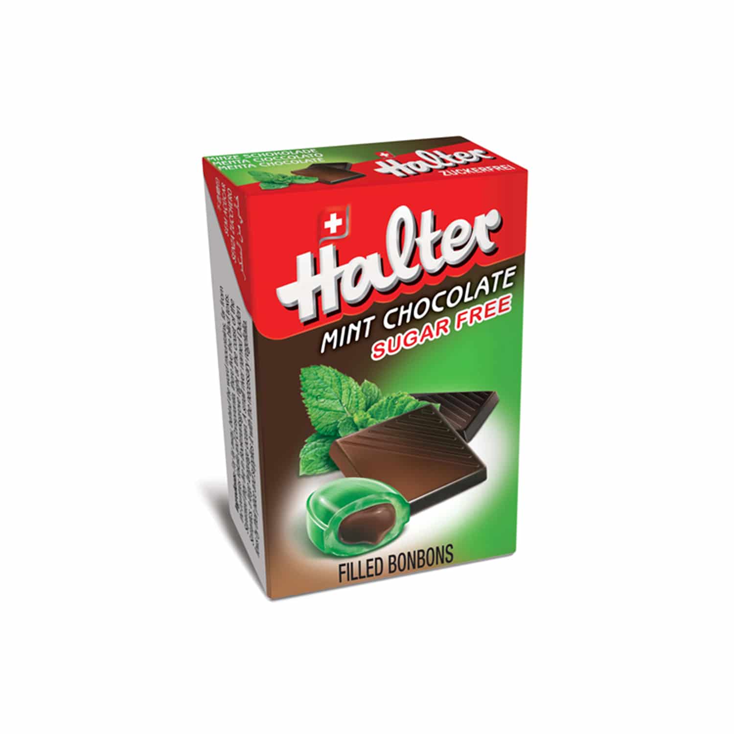 Halter Bonbons Munt-Chocolade