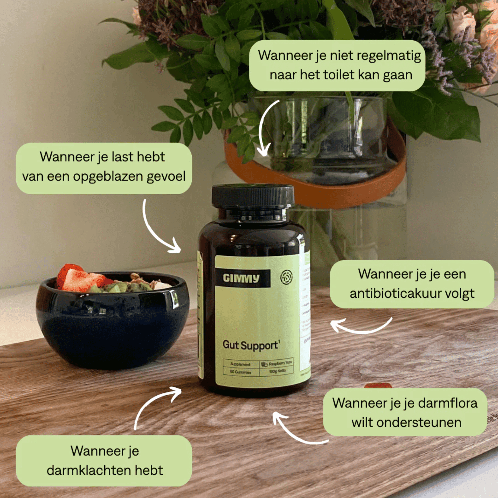 Gimmy Gut Support Gommes 60