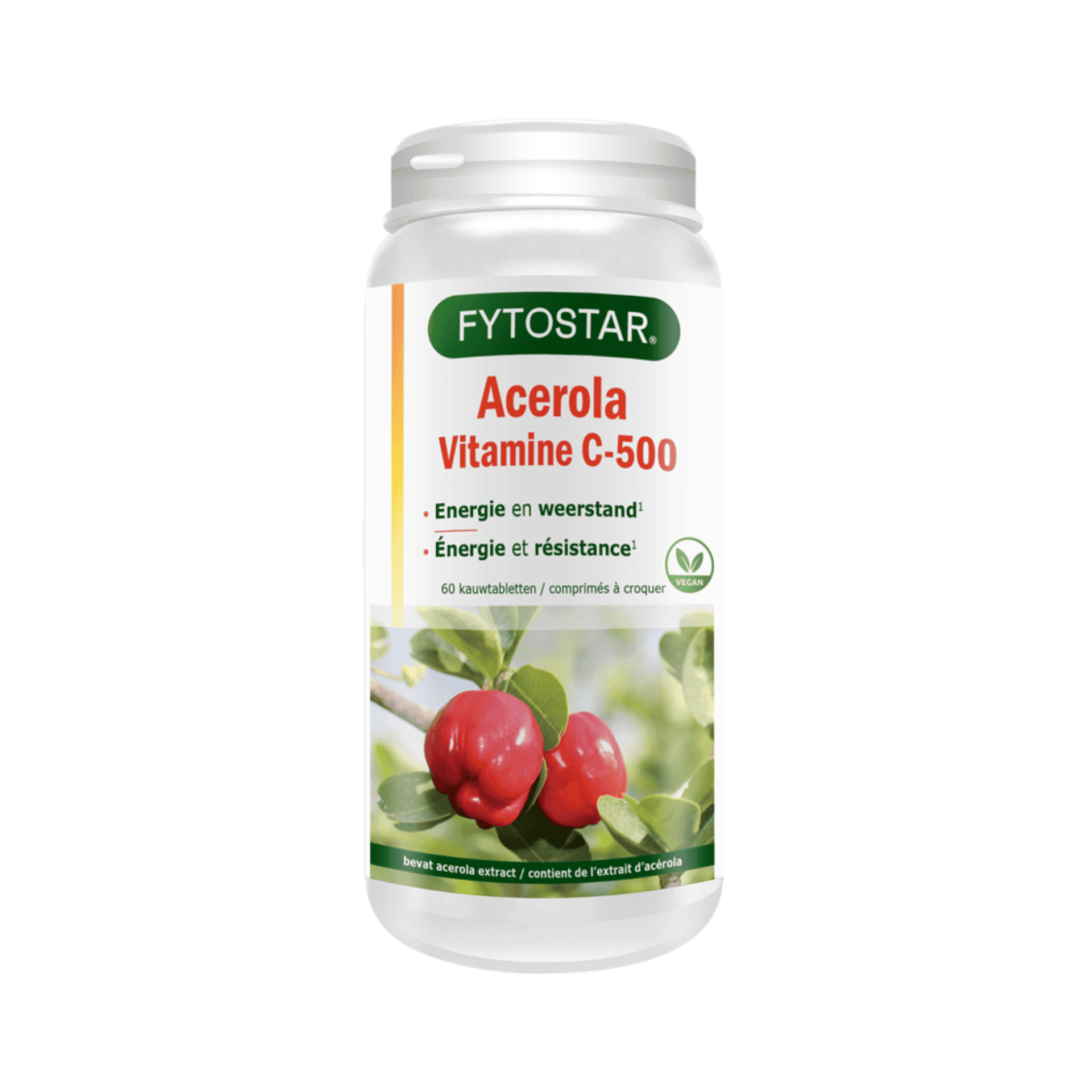 Fytostar Acerola Vitaminer C-500 Fytostar Acerola Vitaminer C-500