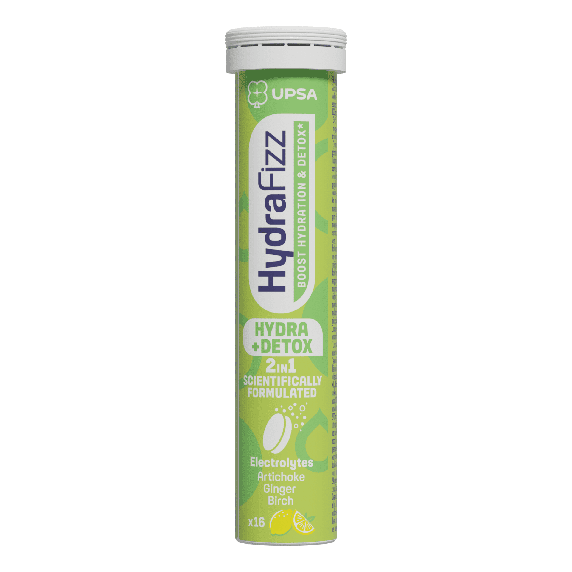Upsa Hydrafizz Detox Comp Efferv. 16