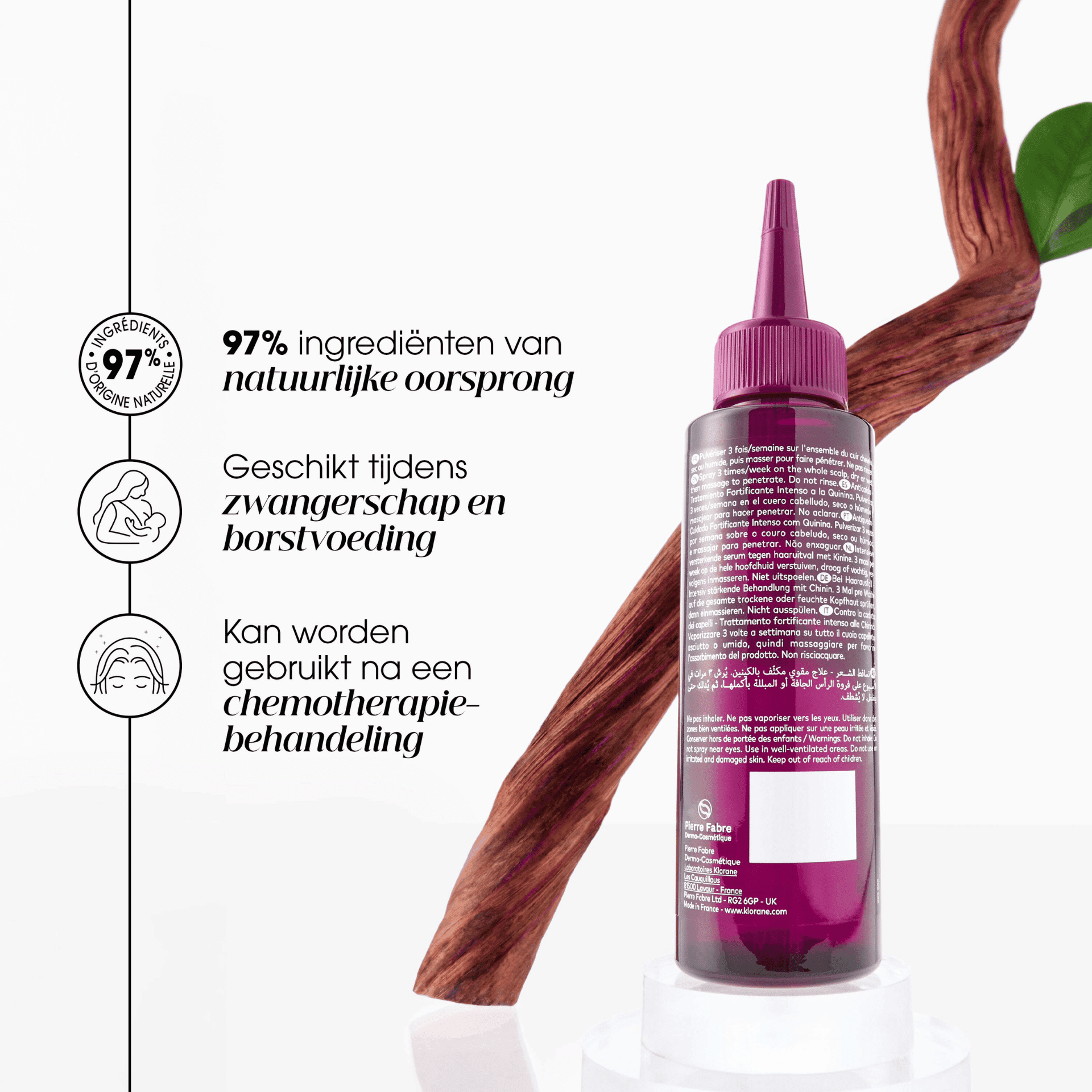 Klorane Kinine Intens Haargroeiversnellend Serum Klorane Kinine Intens Haargroeiversnellend Serum