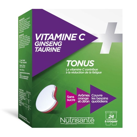 Nutrisanté Vitamine C Ginseng Taurine Nutrisanté Vitamine C Ginseng Taurine