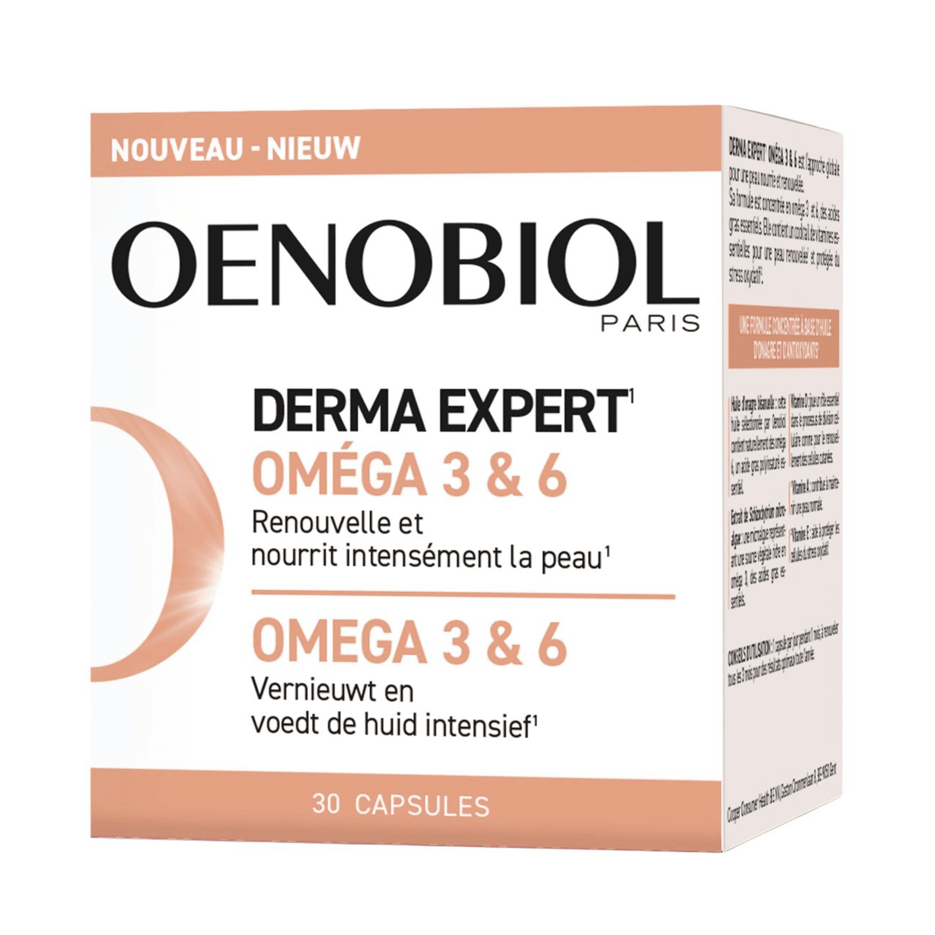 Oenobiol Derma Expert Omega 3&6 Caps 30 Oenobiol Derma Expert Omega 3&6 Caps 30