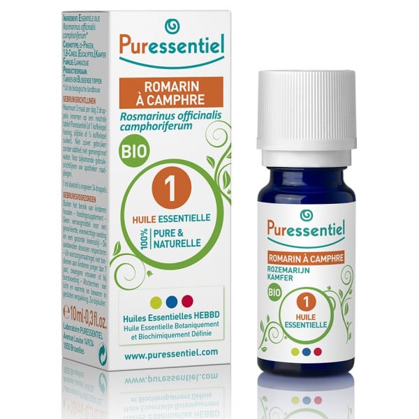 Puressentiel Rozemarijn-Kamfer Essentiële Olie Bio Puressentiel Rozemarijn-Kamfer Essentiële Olie Bio