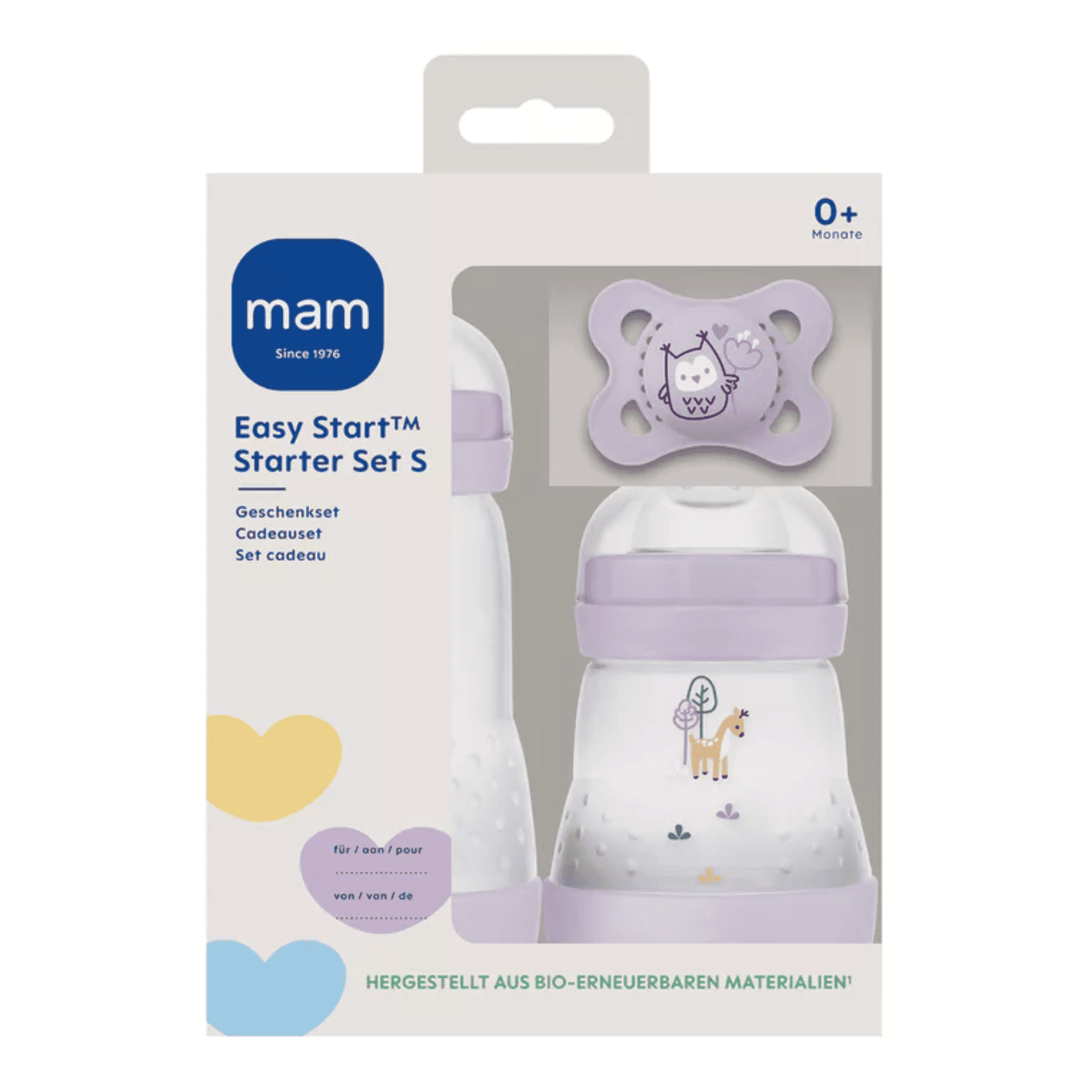 Mam Easy Start Starter Set S Blue Pure 3 Prod.