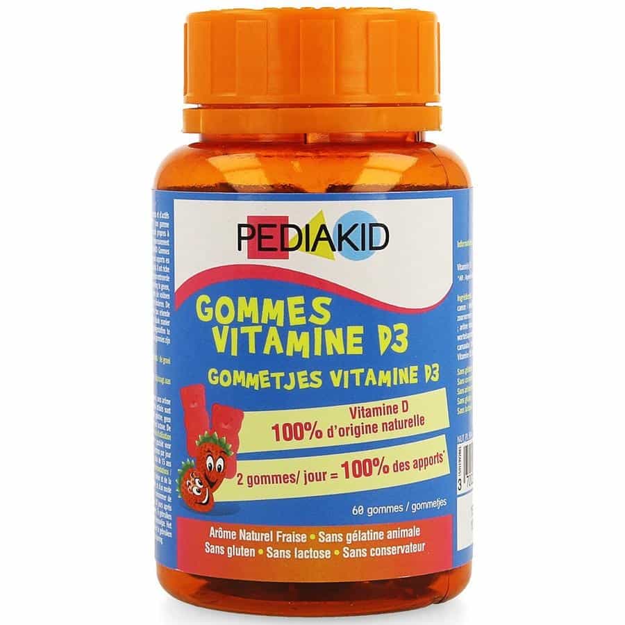 Pediakid Vitaminen D3 Gommetjes Pediakid Vitaminen D3 Gommetjes