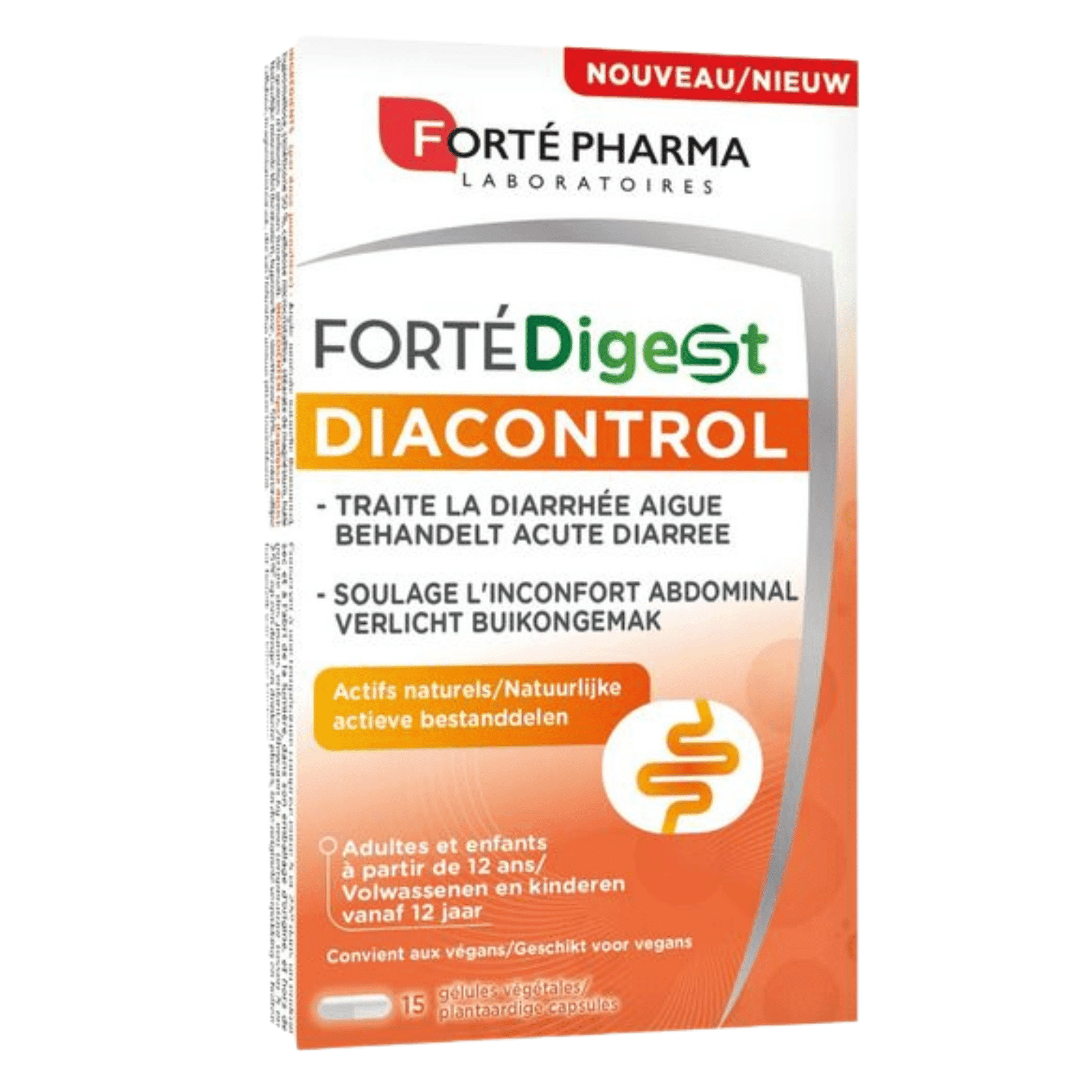 Fortedigest Diacontrol Caps 15