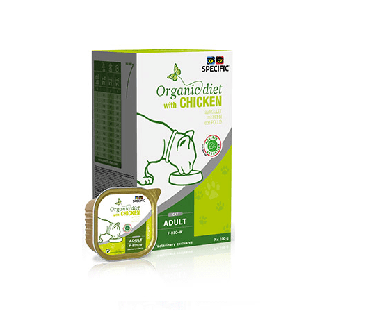 Specific F-BIO-W Organic Diet With Chicken Kat