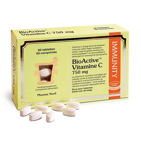 Pharma Nord BioActive Vitamine C 750 mg Pharma Nord BioActive Vitamine C 750 mg