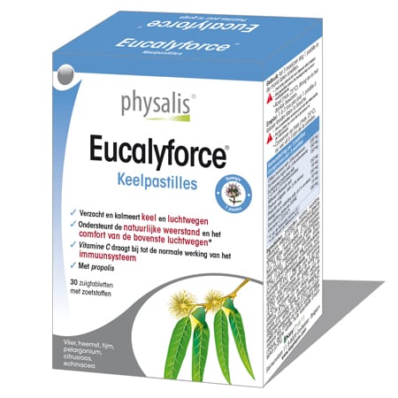 Physalis Eucalyforce Keelpastilles