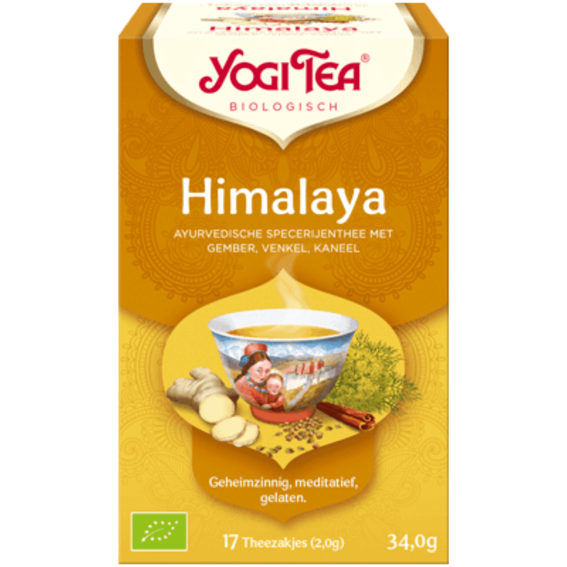 Yogi Tea Himalaya Thee 17 zakjes Yogi Tea Himalaya Thee 17 zakjes