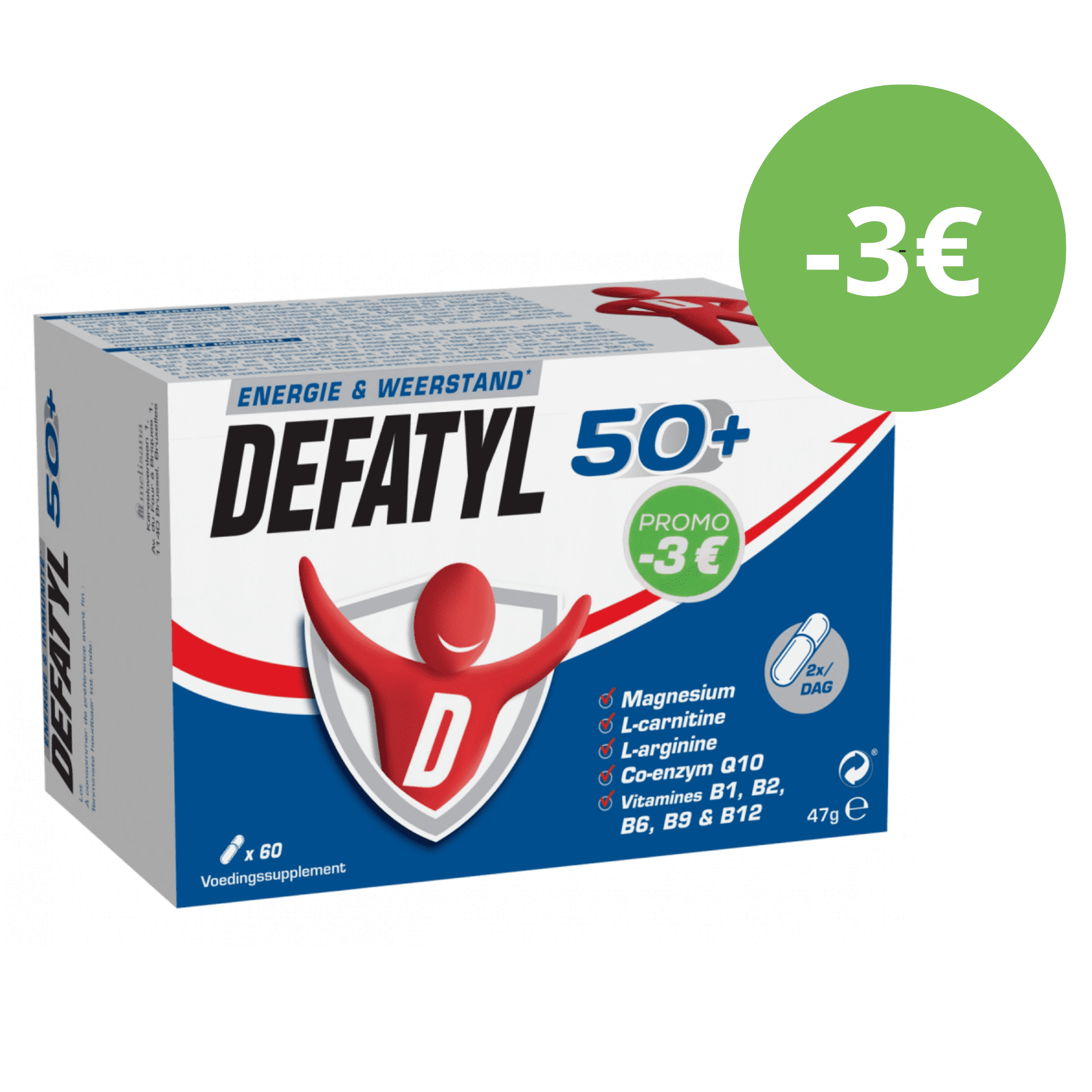 Defatyl 50+ Caps 60 Promo -3€