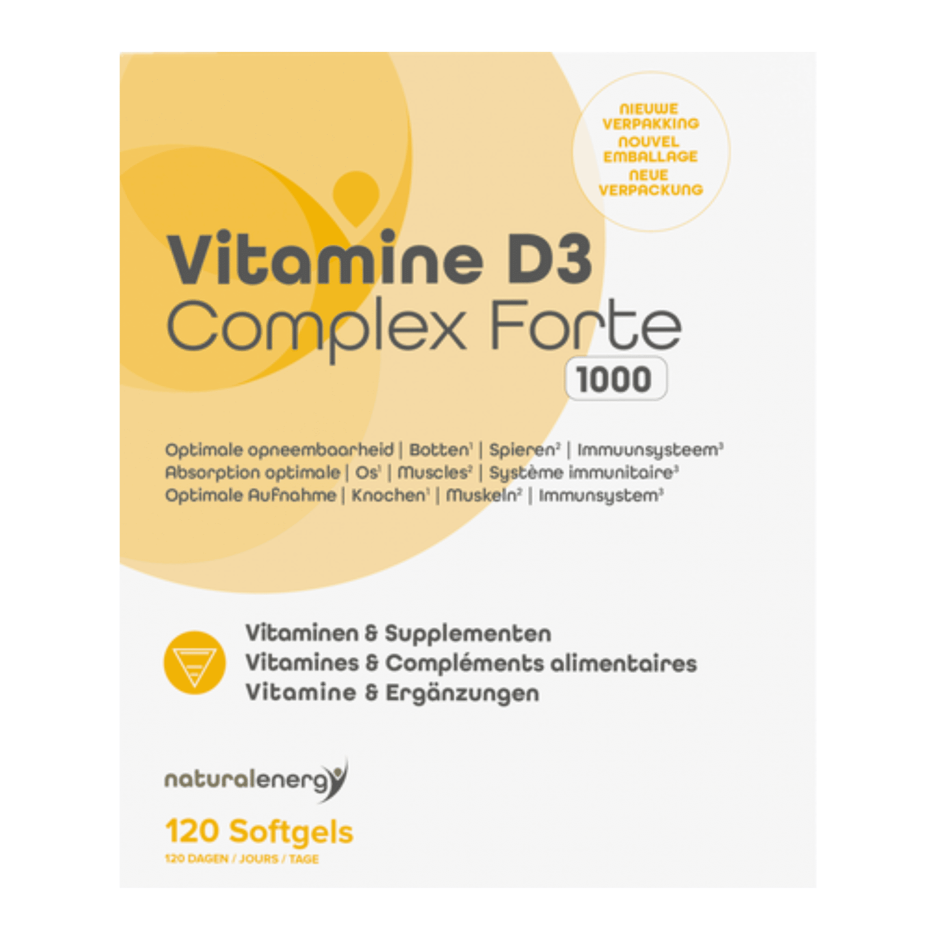 Natural Energy Vitamine D3 Complex Forte 1000
