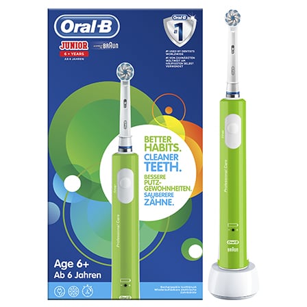 Oral B Elektrische Tandenborstel Junior 6 Jaar Groen