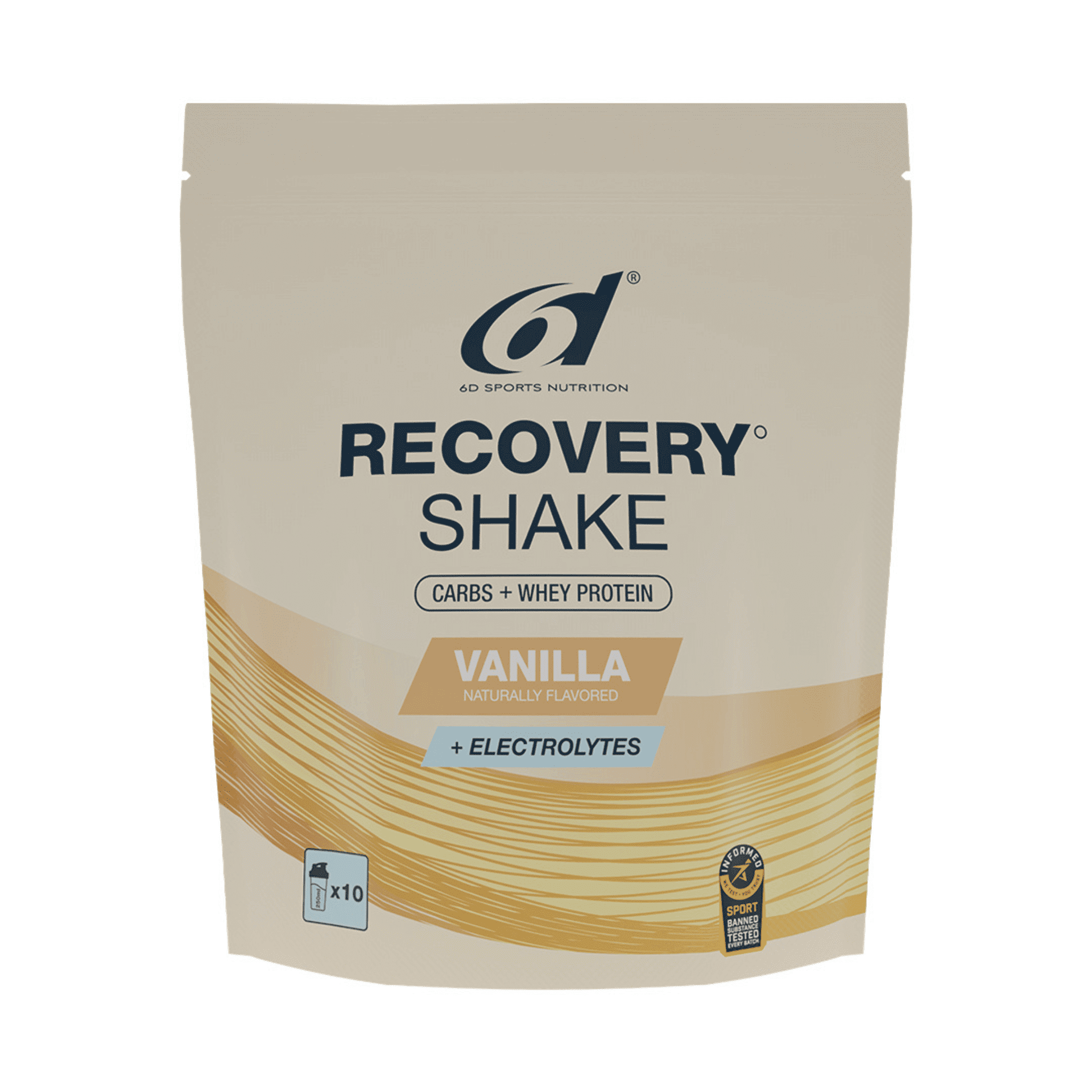 6d Recovery Shake 850 g 6d Recovery Shake 850 g