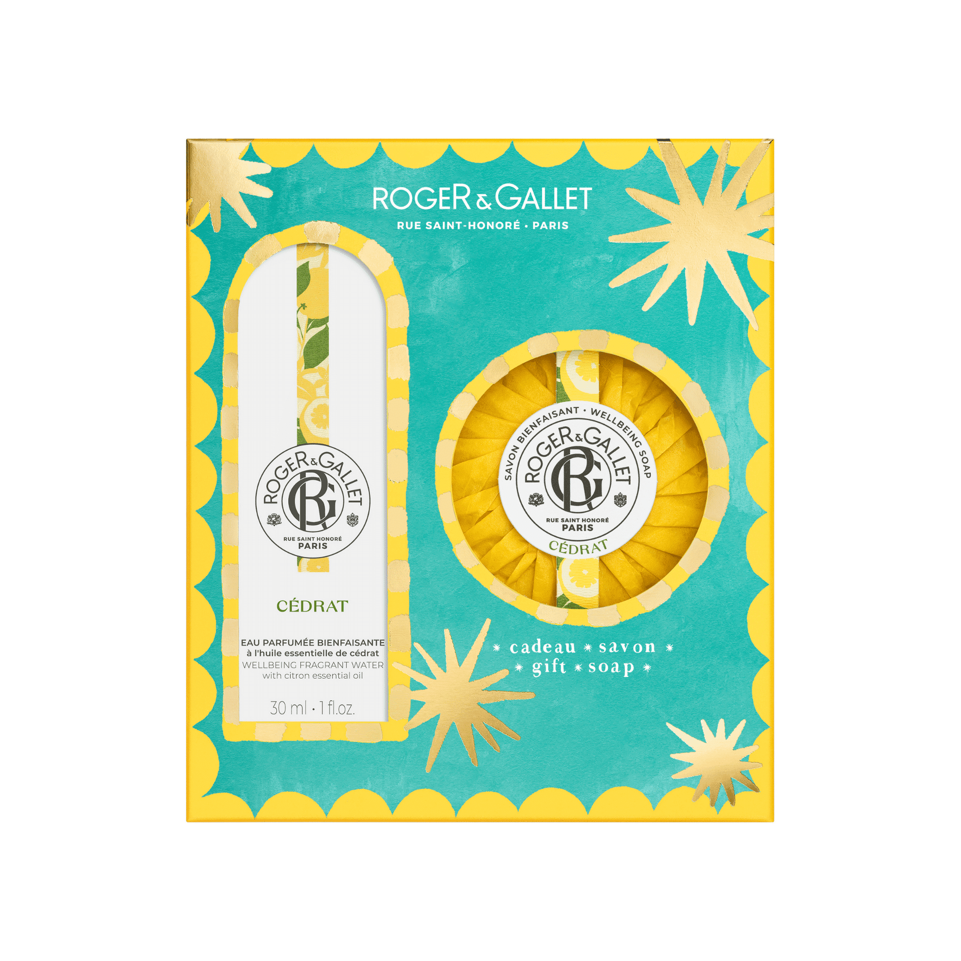 Roger & Gallet Geparfumeerd Water + Zeep Geschenkset Roger & Gallet Geparfumeerd Water + Zeep Geschenkset