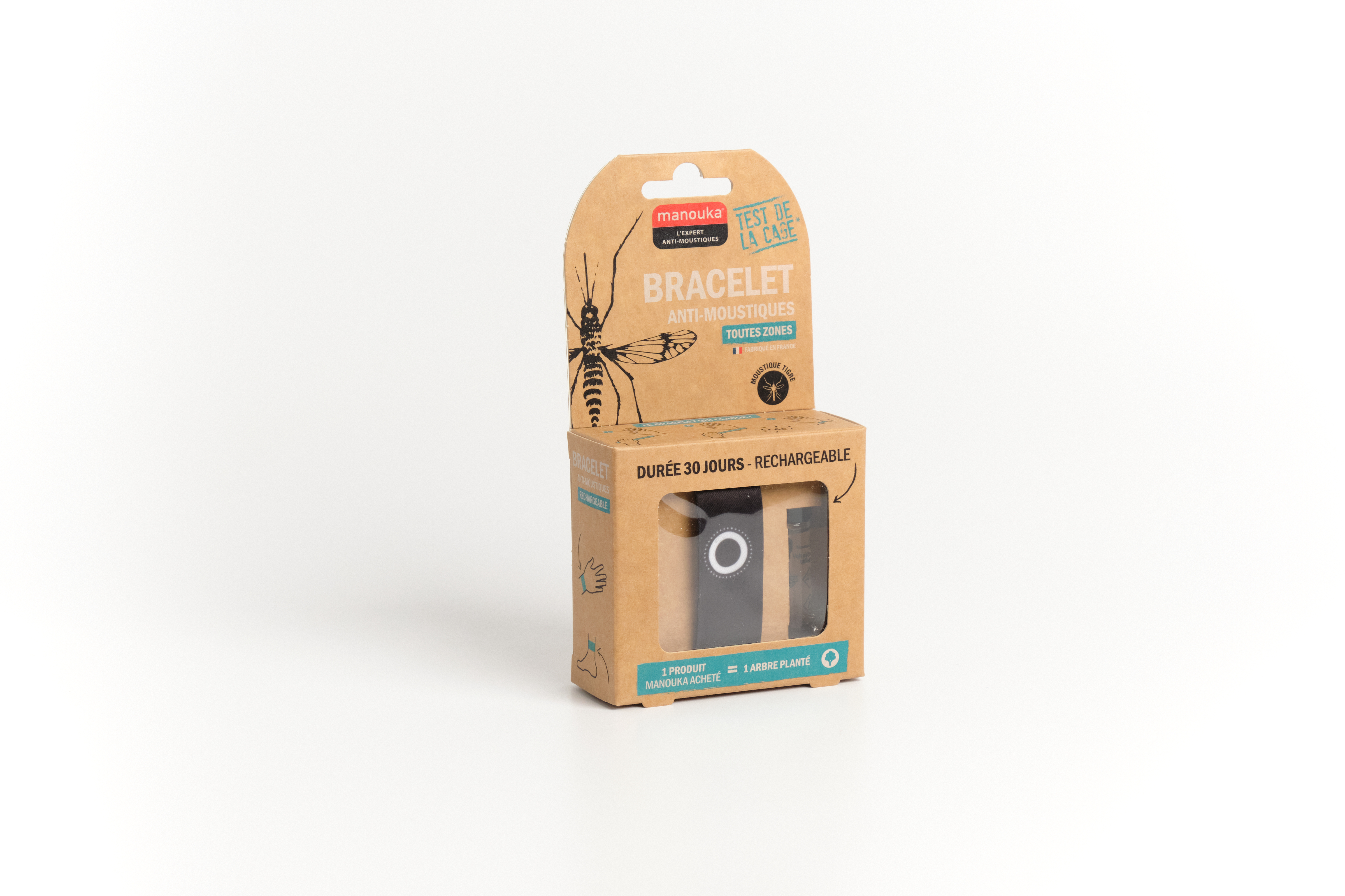 Manouka Bracelet Uni Noir Manouka Bracelet Uni Noir