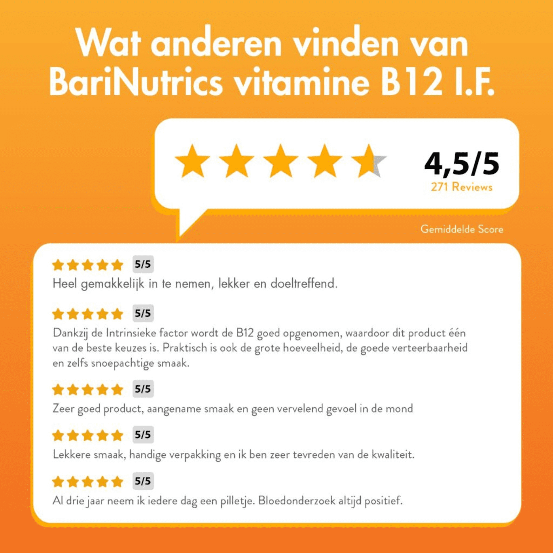 BariNutrics Vitamine B12 I.F. BariNutrics Vitamine B12 I.F.