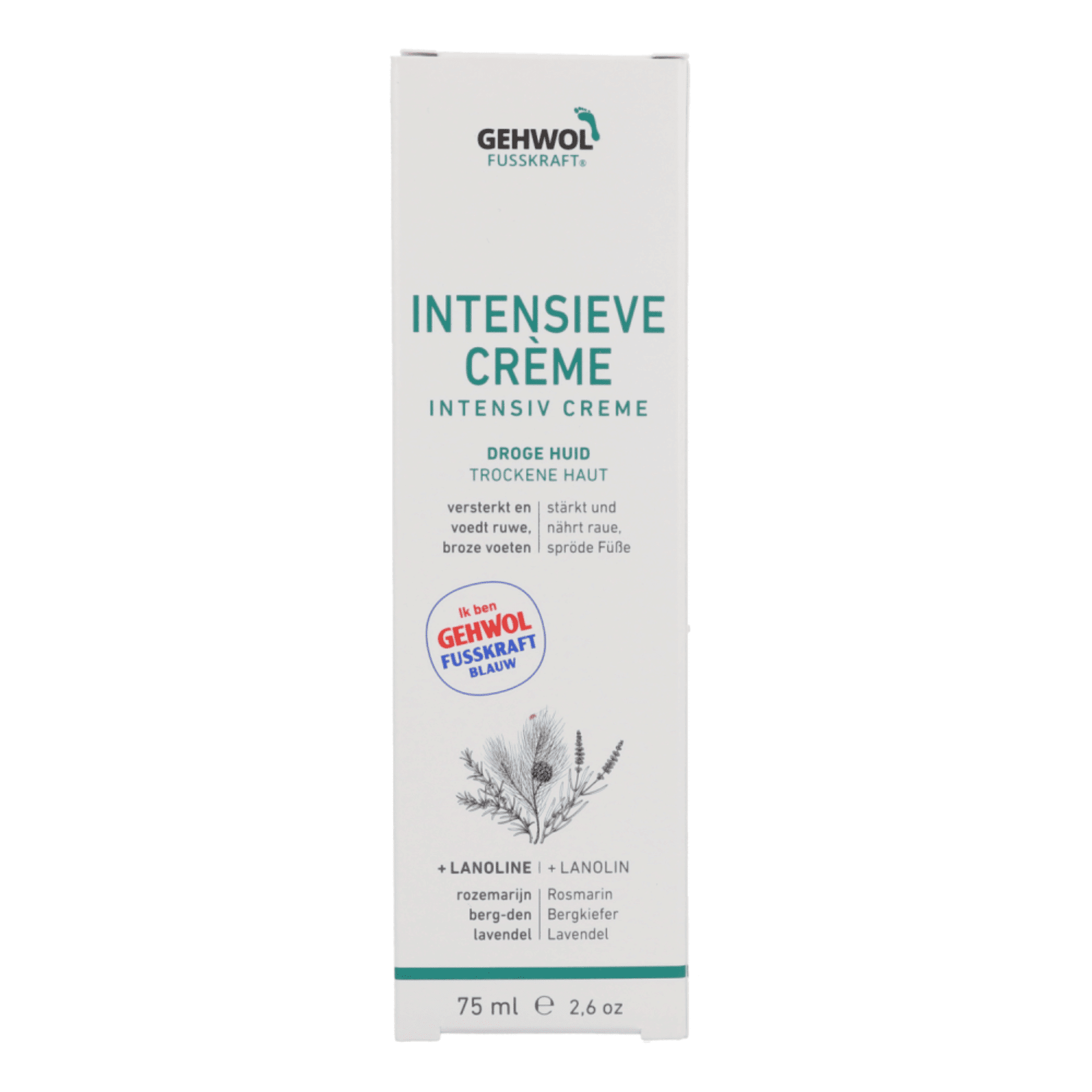 Gehwol Fusskraft Creme Intensive 75ml Consulta