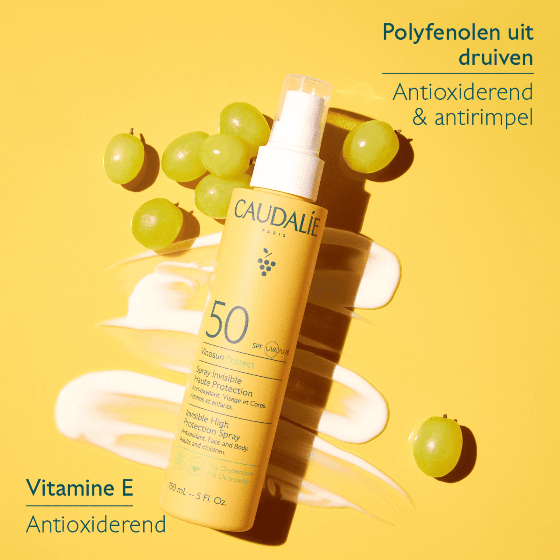 Caudalie Vinosun Protect Onzichtbare Zonnespray SPF 50 Caudalie Vinosun Protect Onzichtbare Zonnespray SPF 50