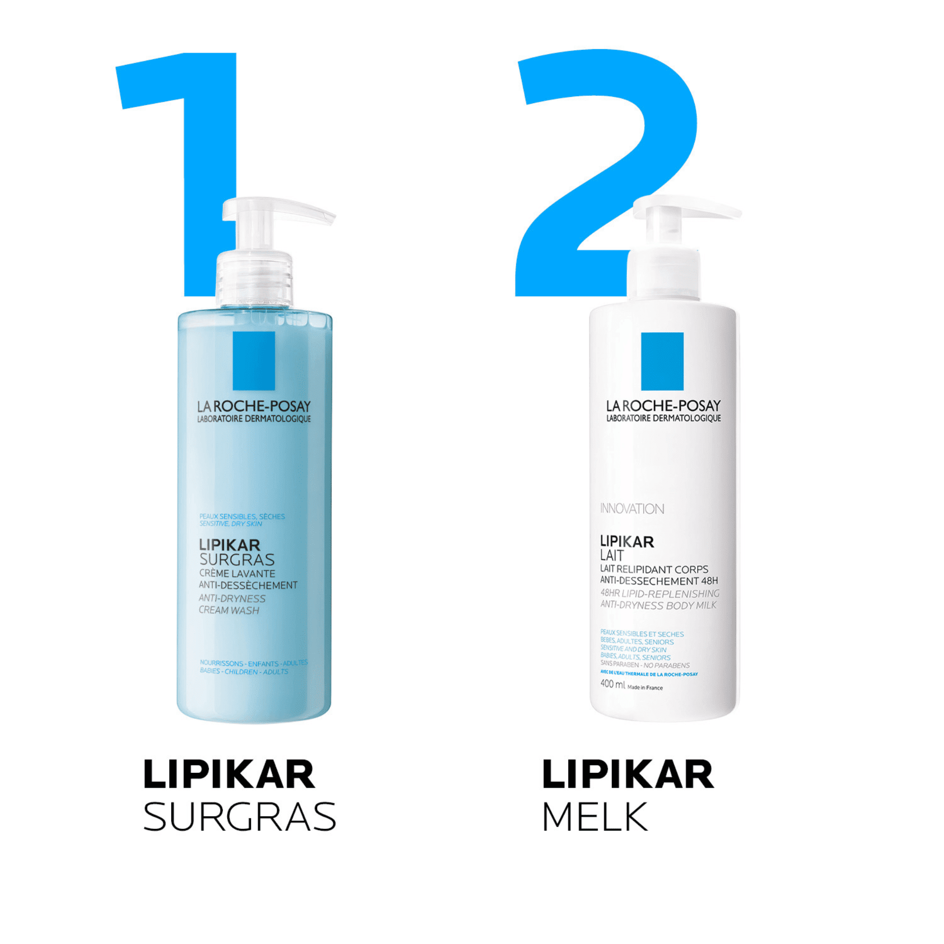 La Roche-Posay Lipikar Overvette Douchecrème La Roche-Posay Lipikar Overvette Douchecrème