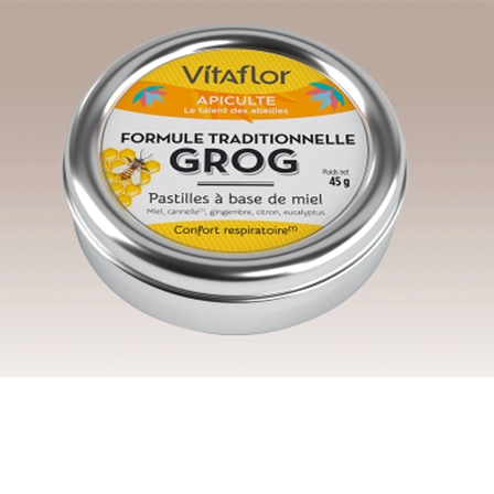 Vitaflor Grog Traditionele Formule Honing Pastilles