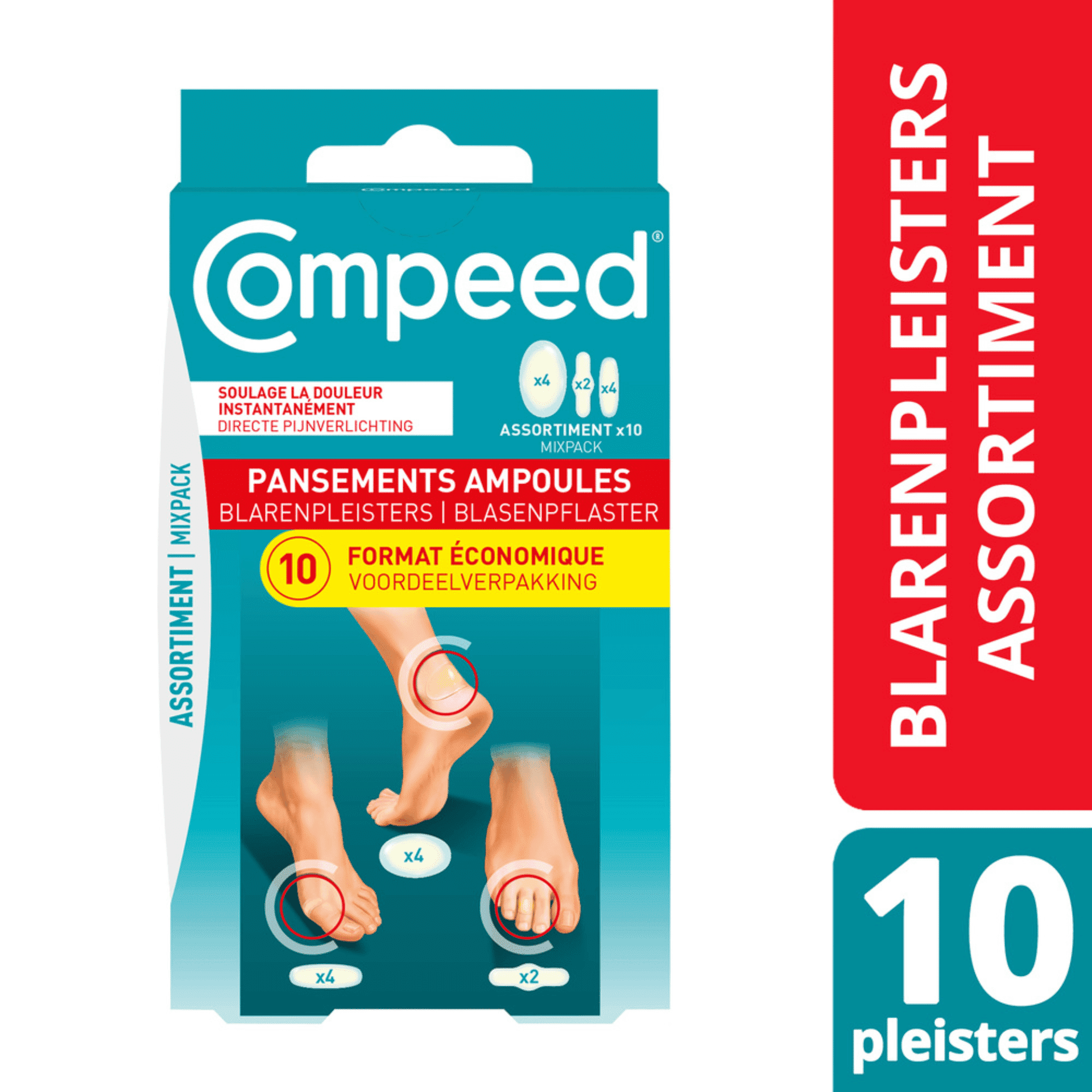 Compeed Pansement Ampoules Format Economique 10