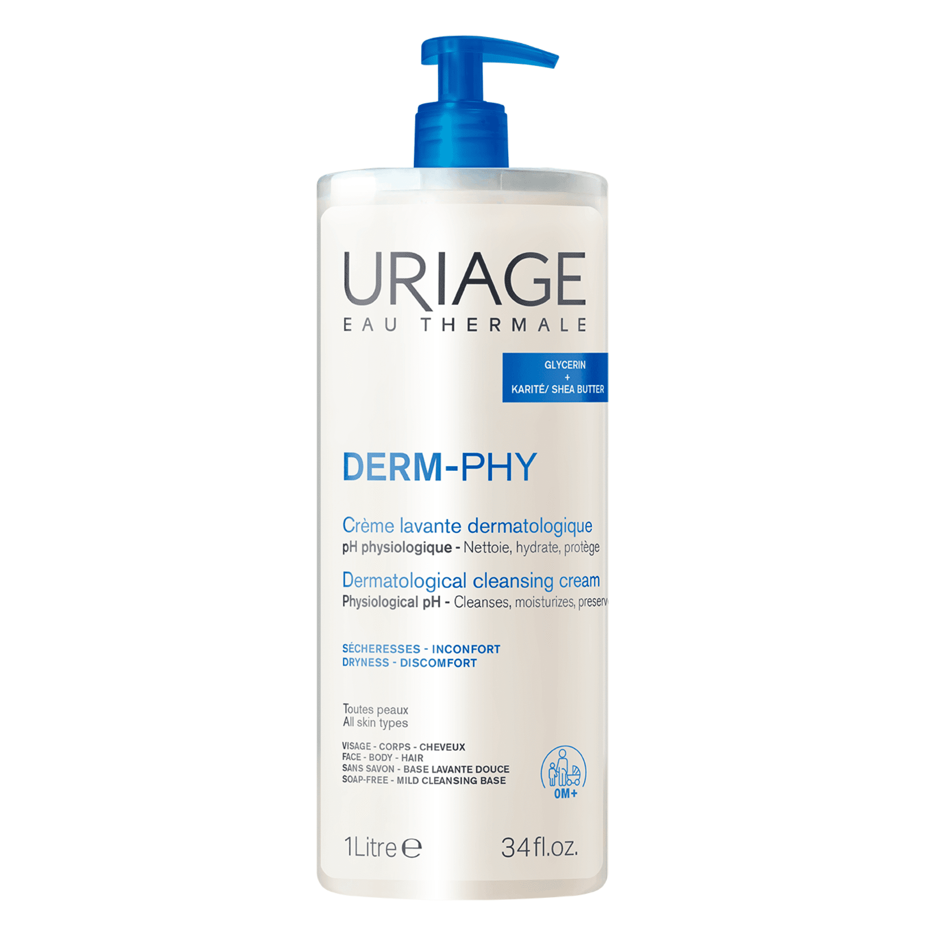 Uriage Derm-Phy Crème Lavante Dermatologique Uriage Derm-Phy Crème Lavante Dermatologique