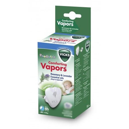 Vicks Elektrische Diffuser Rozemarijn & Lavendel Vicks Elektrische Diffuser Rozemarijn & Lavendel