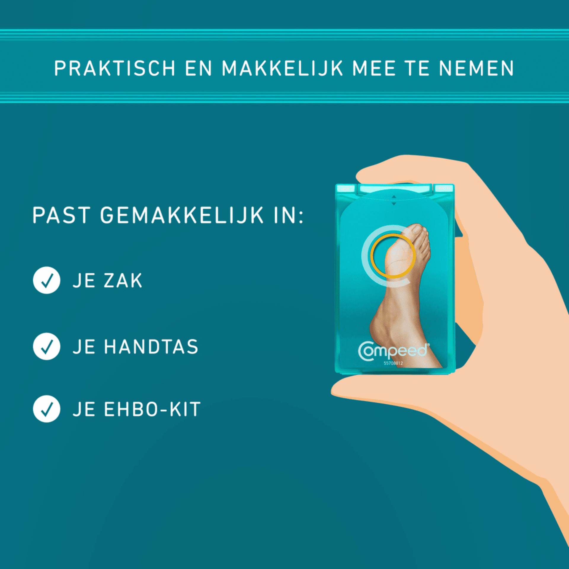 Compeed Eeltknobbelpleisters Medium