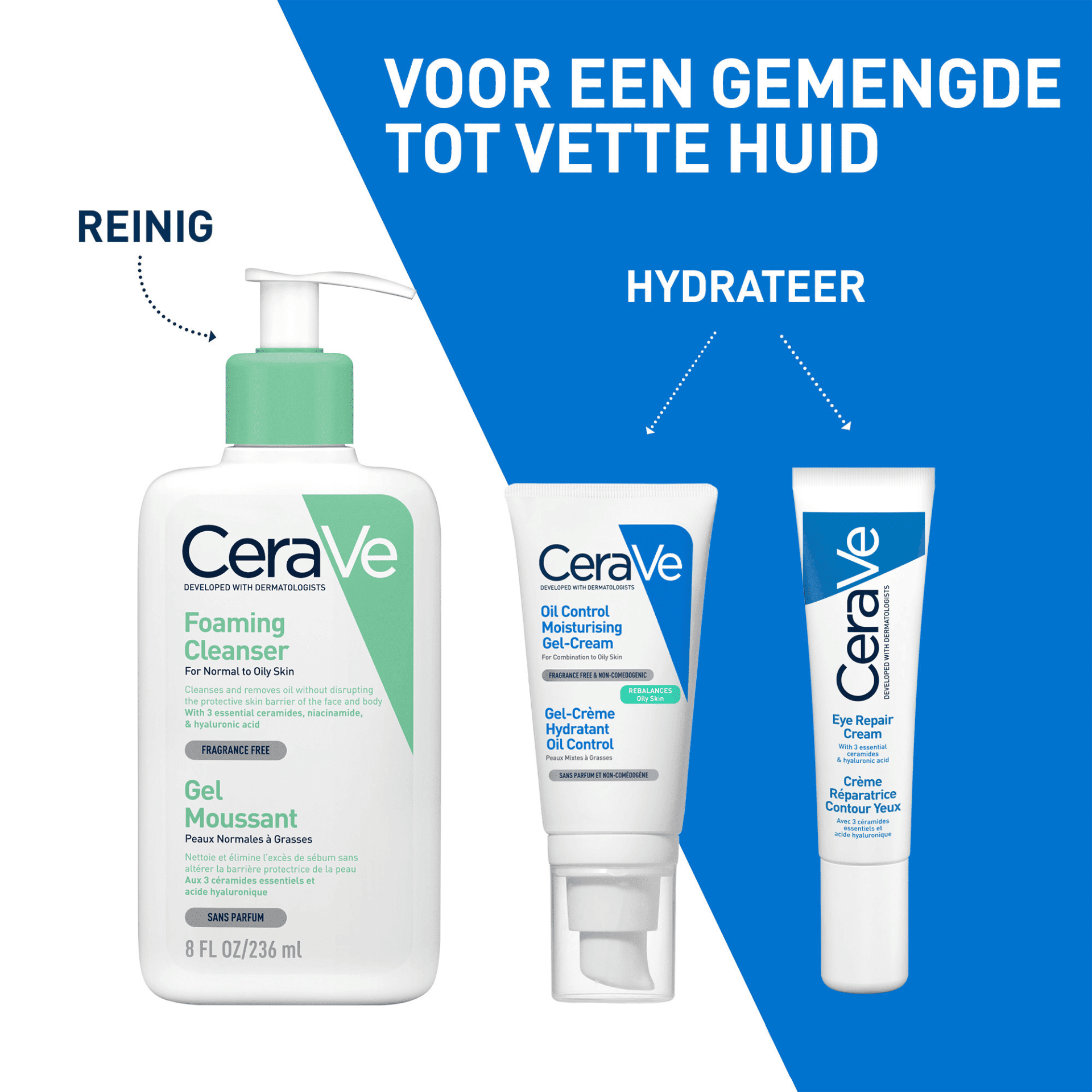 Cerave Gel-creme Hydratant Oil Control Tube 52ml Cerave Gel-creme Hydratant Oil Control Tube 52ml