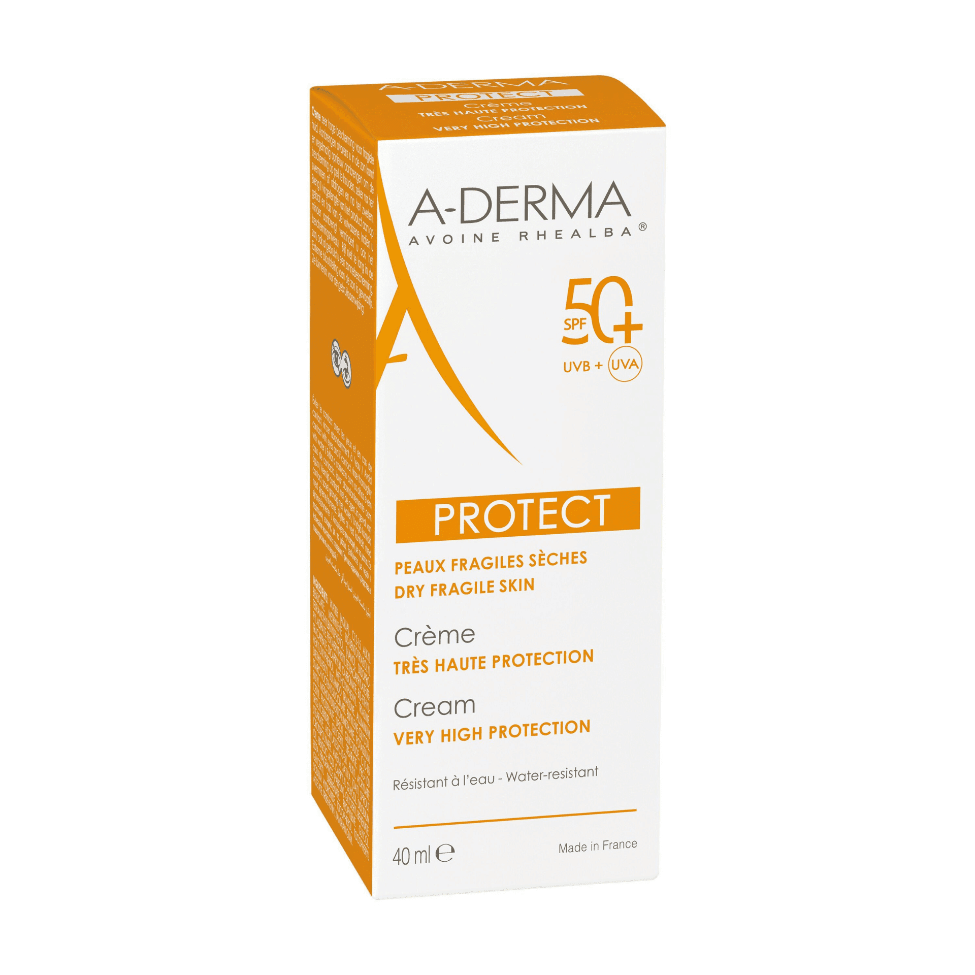 A-Derma Protect Zonnecrème SPF 50+ A-Derma Protect Zonnecrème SPF 50+