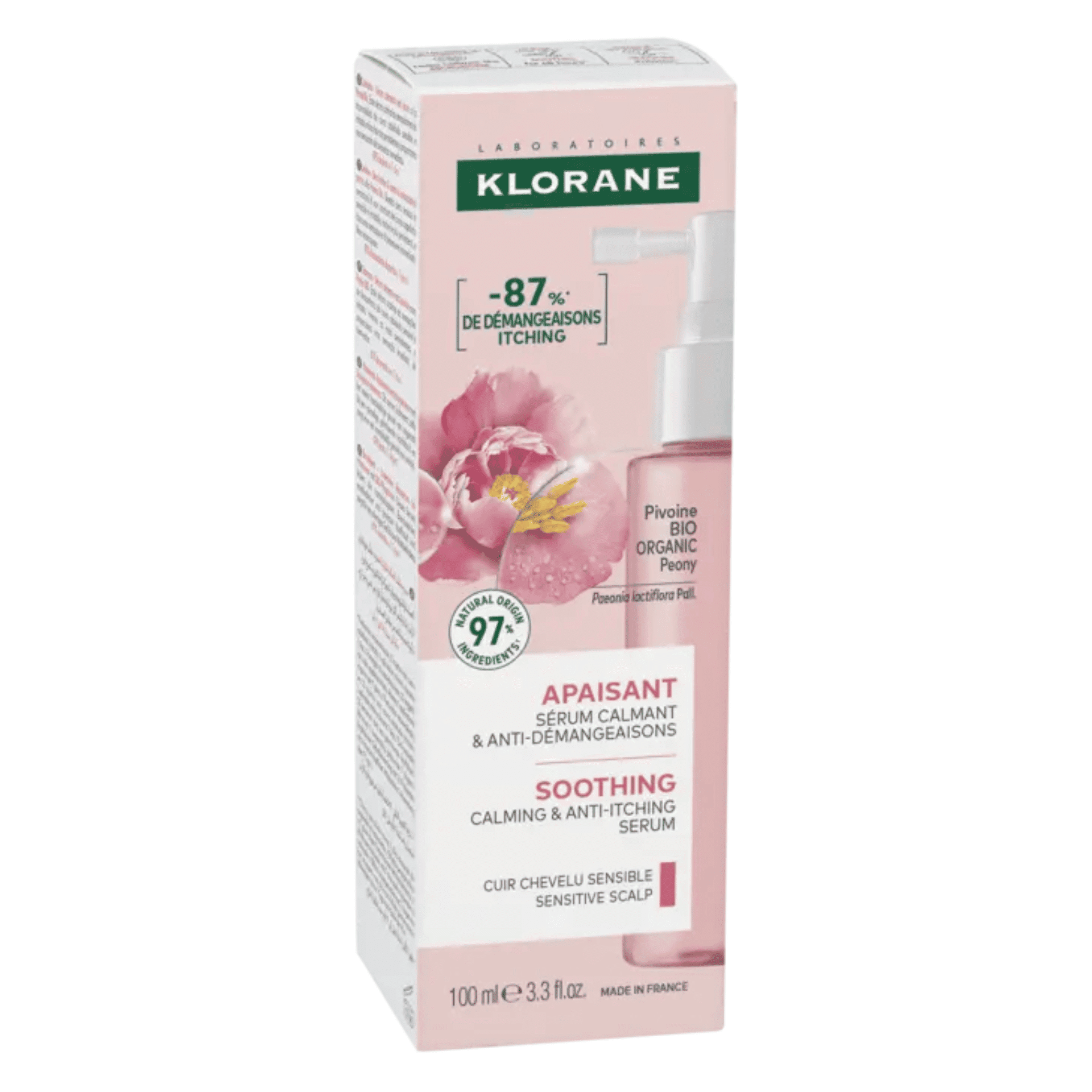 Klorane Pioenroos Kalmerend Serum