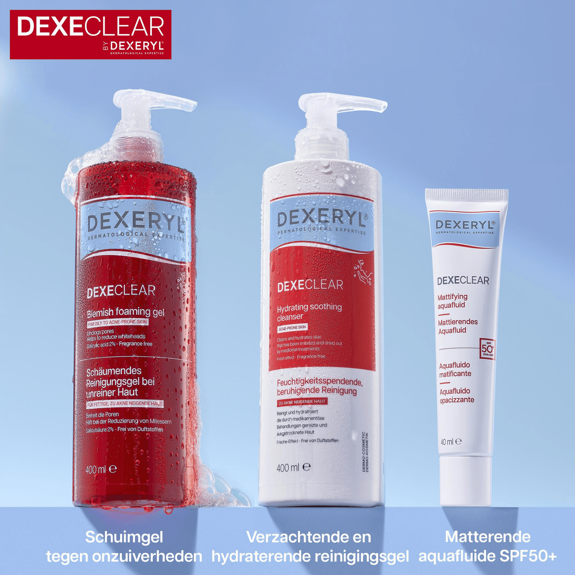 Dexeryl Dexeclear Matterende Aquafluid SPF 50+