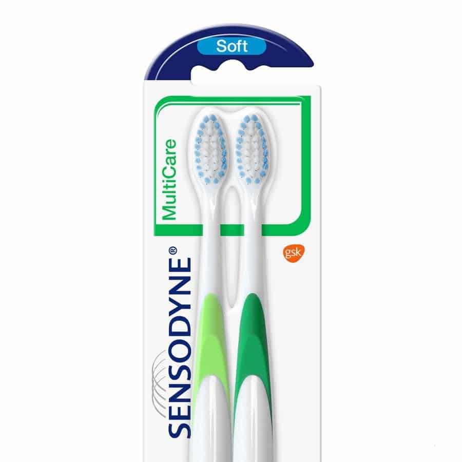 Sensodyne Multicare Soft Tandenborstel Duo Sensodyne Multicare Soft Tandenborstel Duo