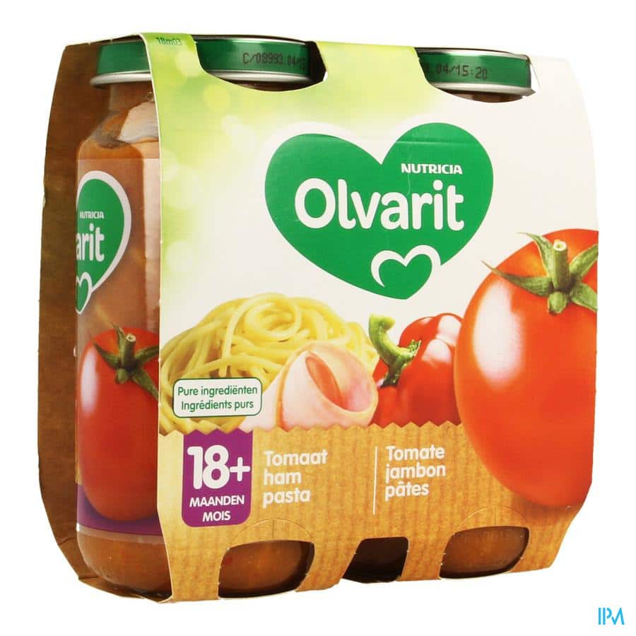 Olvarit Macaroni-Tomaat-Ham 18+ Olvarit Macaroni-Tomaat-Ham 18+
