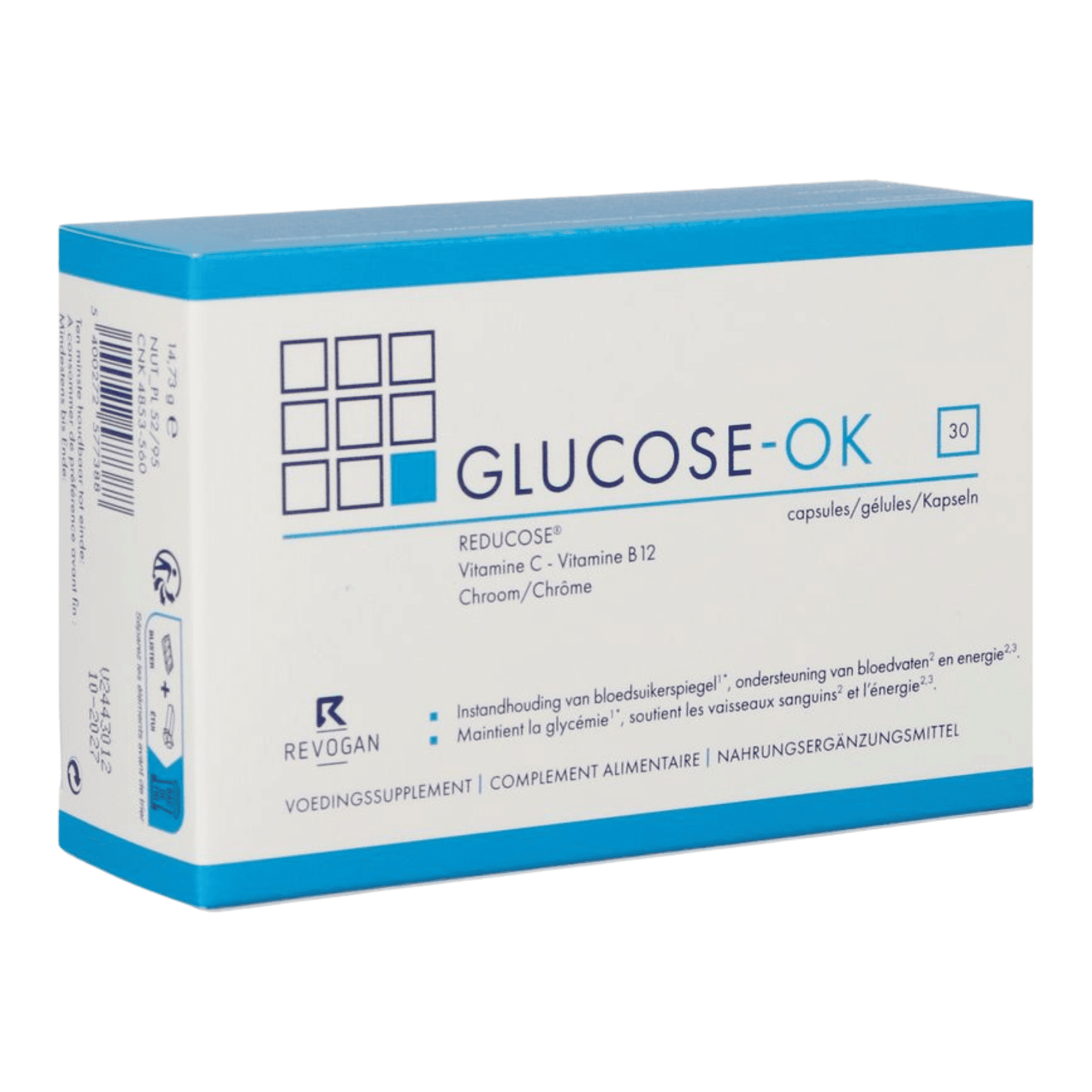 Glucose Ok Caps 30 Revogan