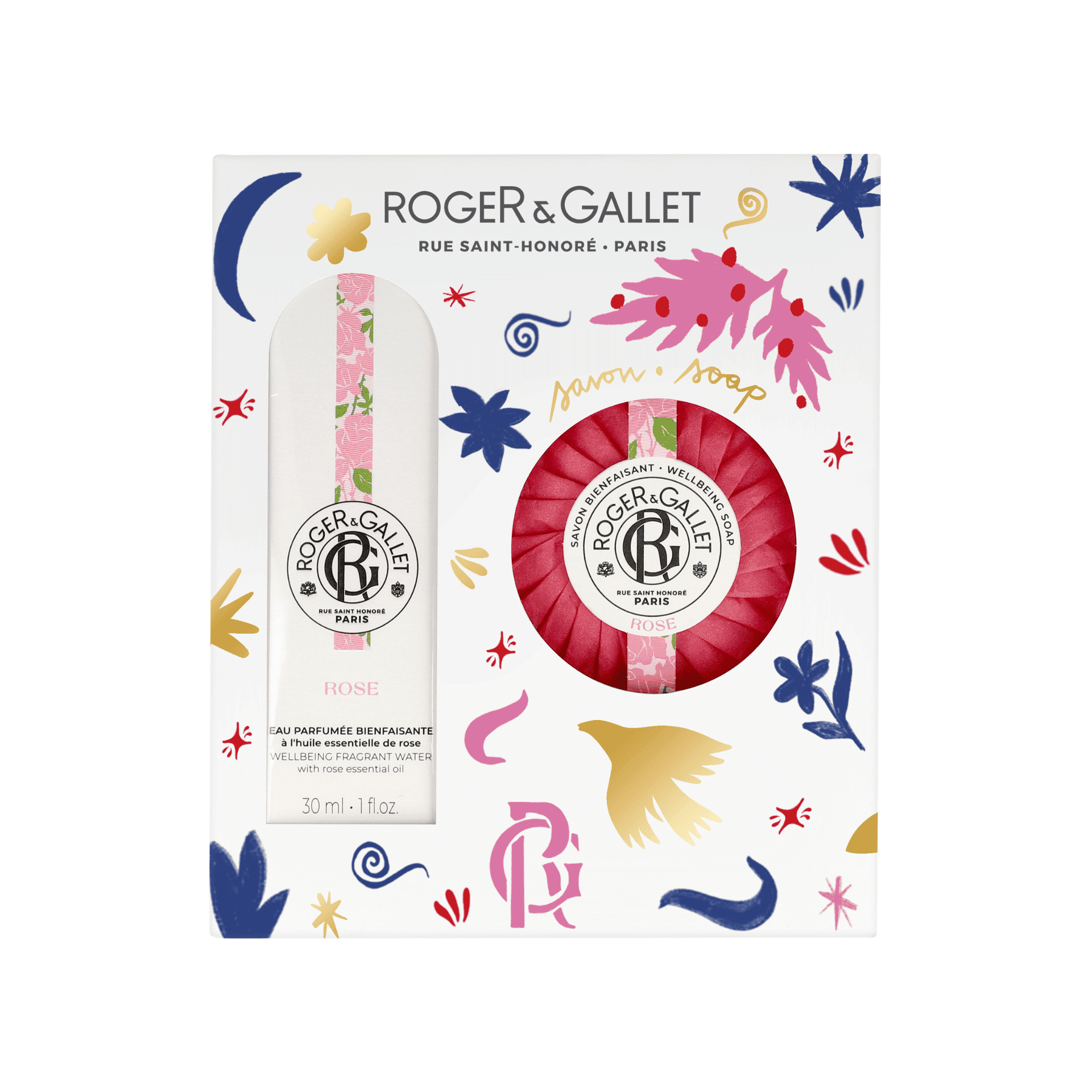 Roger&Gallet Rose Geparfumeerd Water + Zeep Geschenkset