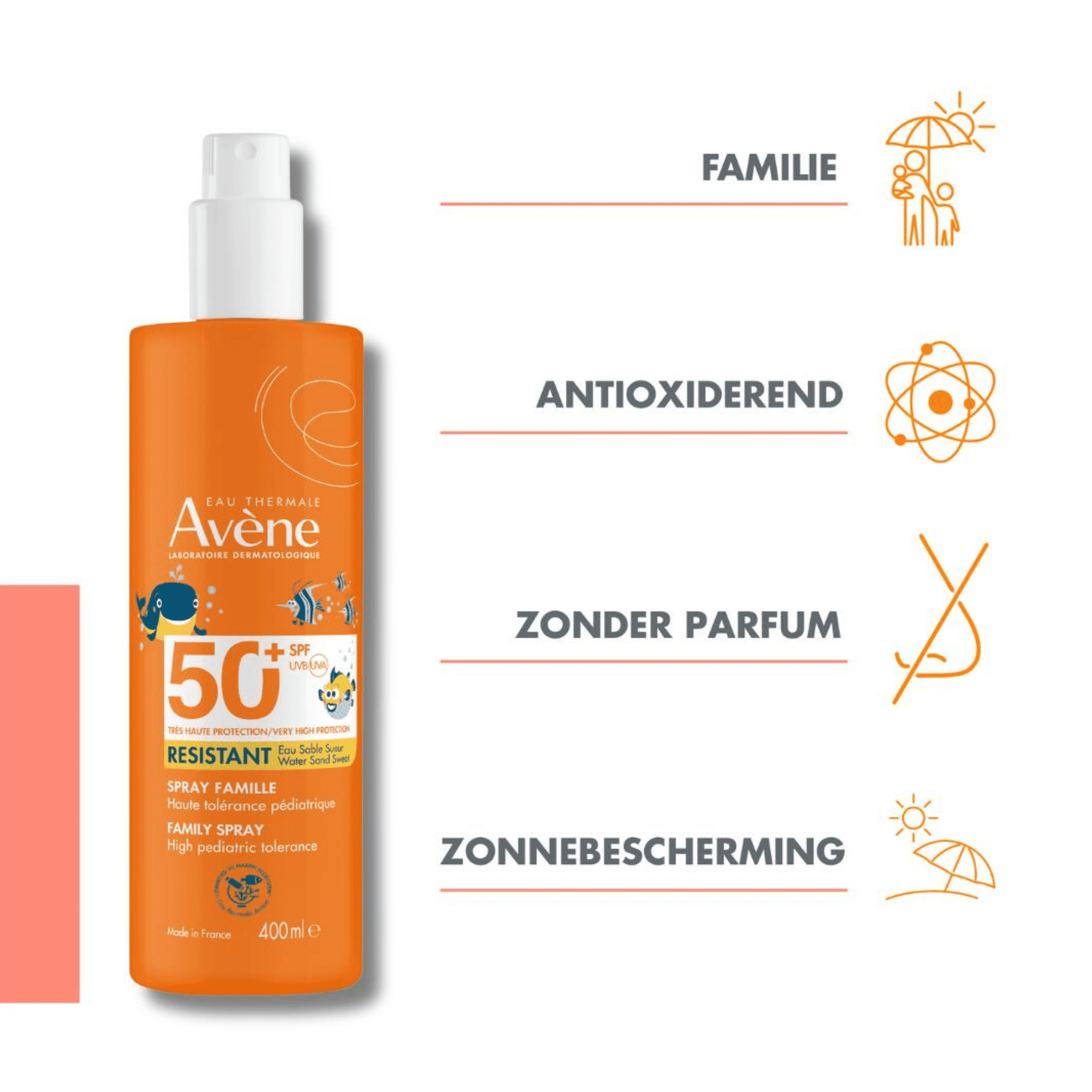 Avène Family Zonnespray SPF 50+ Avène Family Zonnespray SPF 50+
