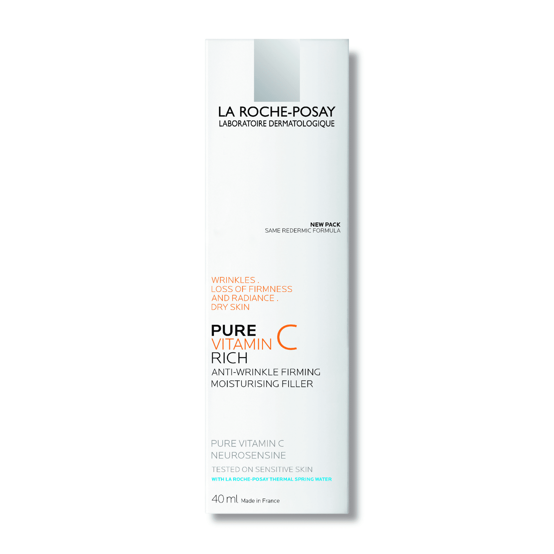 Lrp Redermic Pure Vitamine C Riche Peau Seche 40ml
