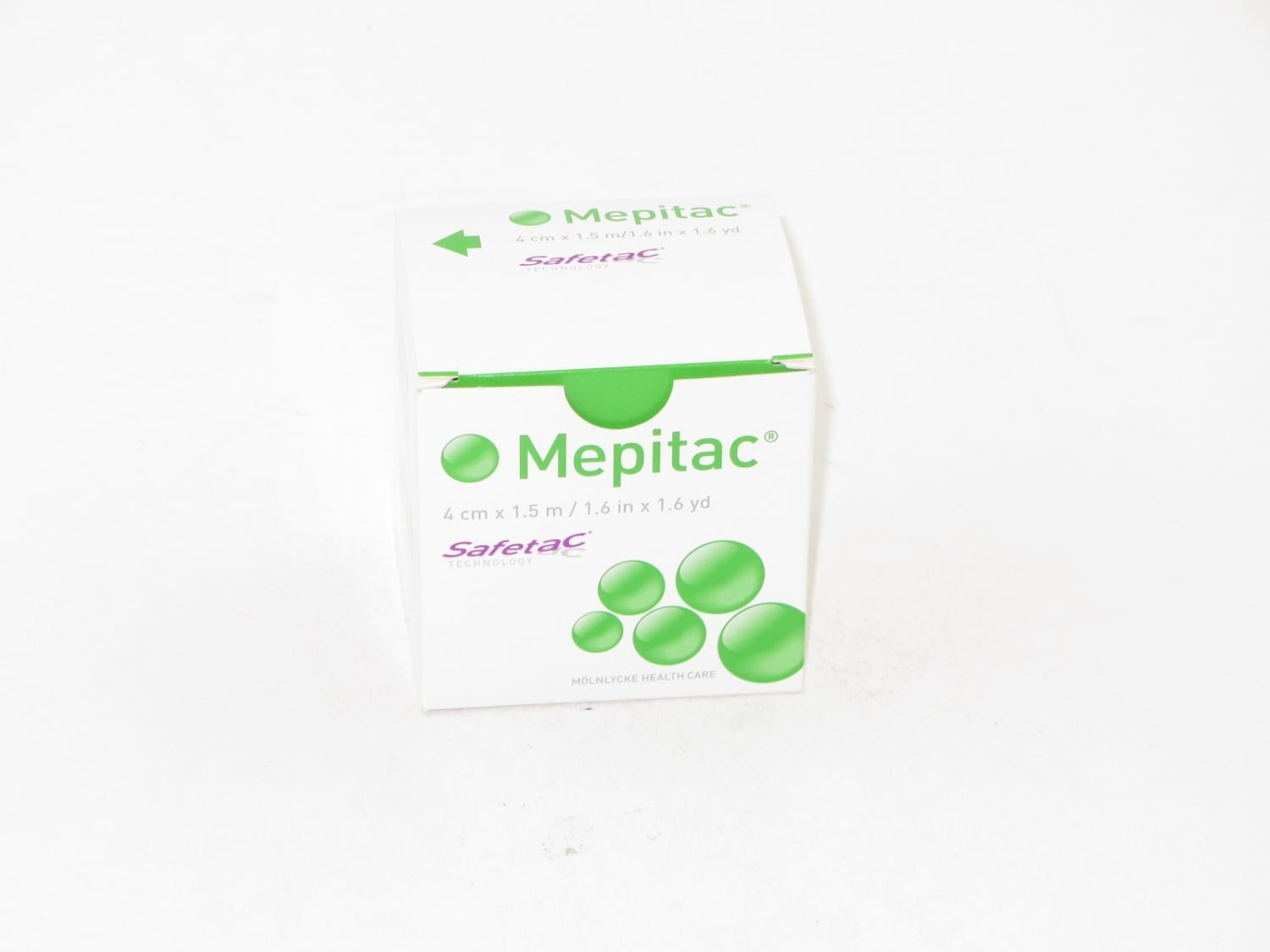 Mepitac Zachte Fixatietape Silicone 4 cm x 1,5 m Mepitac Zachte Fixatietape Silicone 4 cm x 1,5 m