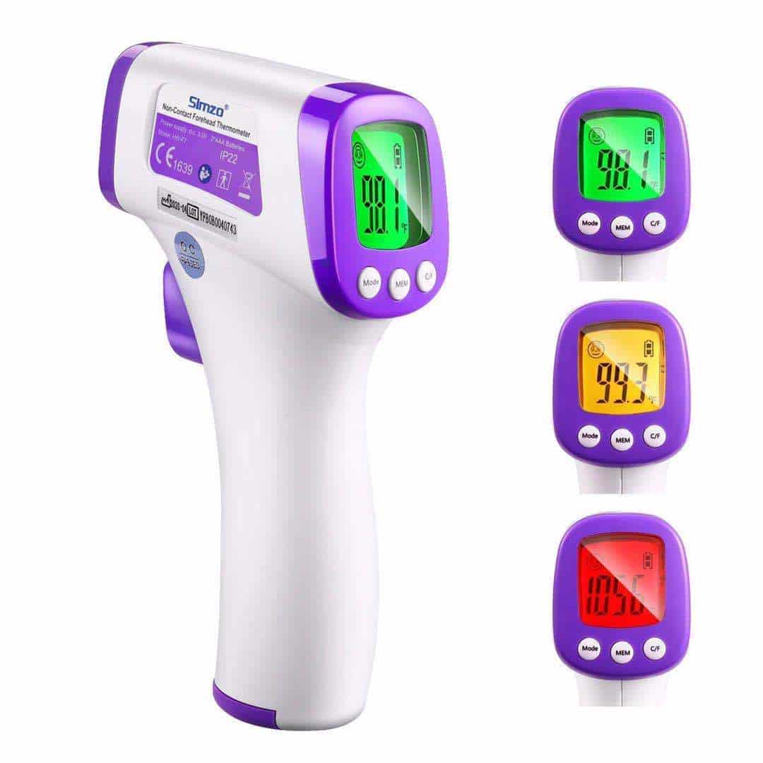 Simzo Contactloze Voorhoofdthermometer HW-F7 Simzo Contactloze Voorhoofdthermometer HW-F7