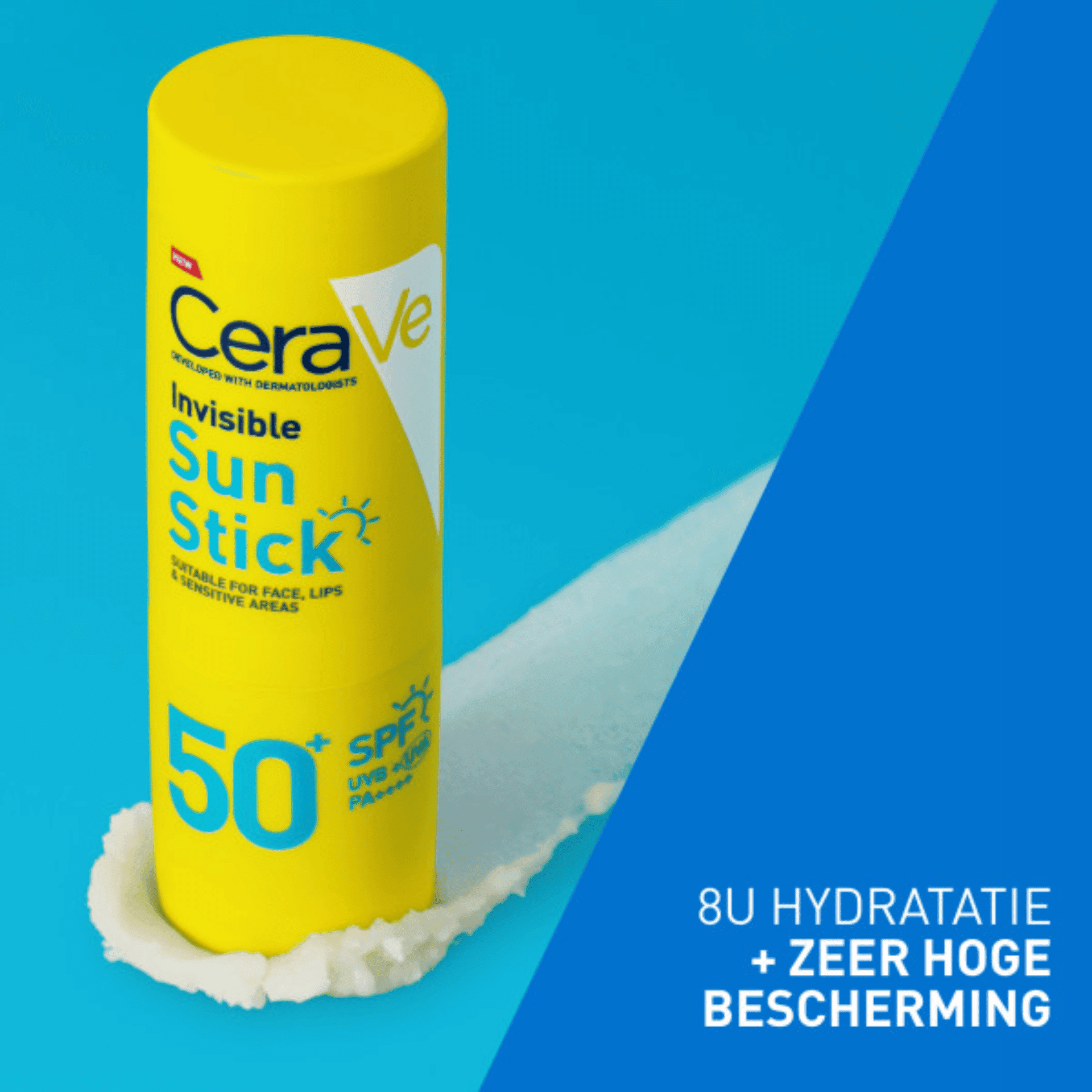 CeraVe Onzichtbare Zonnestick SPF 50+