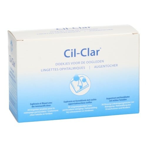 Cil-Clar Kompressen Oogleden 20 stuks